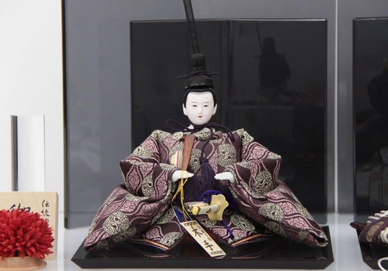 長峰窯 立ち雛 紫盛 屏風.台座.木札付き 箱入り 2025年最新】お雛様金